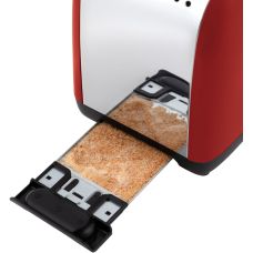 Тостер Russell Hobbs Colours Plus 1600Вт, підігрів, розморожування, метал., червоний