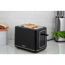 Тостер ARDESTO Elegance 800Вт, LED дисплей, пластик, чорний