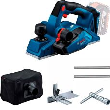 Рубанок аккумуляторный Bosch Professional GHO 185-LI 18В 82мм строгание до 2.6мм паз до 9мм без АКБ и ЗП