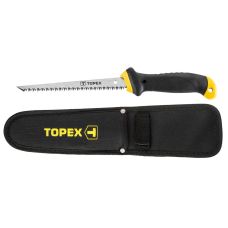 Ножовка по гипсокартону TOPEX, 150мм, 8TPI, чехол
