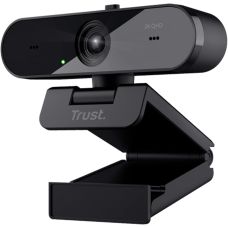 Вебкамера Trust Taxon ECO, 2K QHD, 30 fps, автофокус, OEM BOX, черный Вебкамера Trust Taxon ECO, 2K QHD, 30 fps, автофокус, OEM BOX, черный