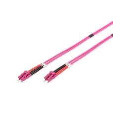 Патч-корд волоконно-оптический DIGITUS LC/UPC-LC/UPC, 50/125, MM, OM4, duplex, 7м Патч-корд волоконно-оптический DIGITUS LC/UPC-LC/UPC, 50/125, MM, OM4, duplex, 7м