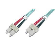 Патч-корд волоконно-оптический DIGITUS SC/UPC-SC/UPC, 50/125, MM, OM3, duplex, 1м Патч-корд волоконно-оптический DIGITUS SC/UPC-SC/UPC, 50/125, MM, OM3, duplex, 1м