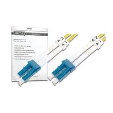 Патч-корд волоконно-оптический DIGITUS LC/UPC-LC/UPC, 9/125, SM, OS2, duplex, 3м