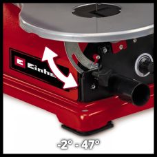 Лобзик стационарный Einhell TC-SS 406 E 120В 400-1600об/мин вылет 40мм 8.9кг