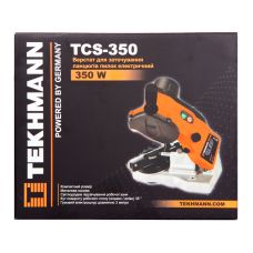 Станок для заточки цепей Tekhmann TCS-350 350Вт диск 104мм угол заточки +-35град 5000об/мин 2.6кг
