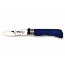 Нож Antonini OLD BEAR 9307/21_MBK, с синей рукоятью