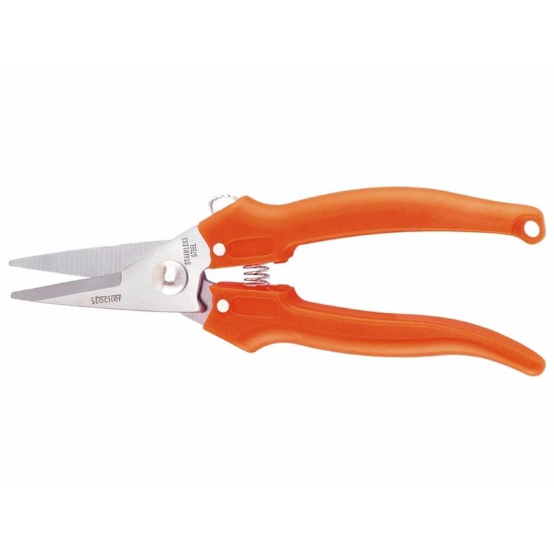 Садовый секатор Stocker 333 Inox 19 с прямыми лезвиями