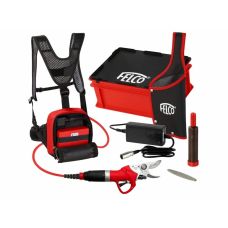 Электросекатор Felcotronic Felco 812+ с рюкзаком и батареей