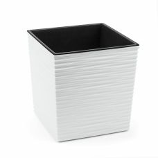 Кашпо LAMELA Юка 41 см*d40*36 білий (000002342)