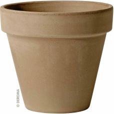 Горшок для растения Deroma Гладкий h20*d23*v4,3 мокко (000002915)
