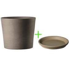 Горщик Deroma циліндр h14*d16*v 1,9 мокко (000006645) Горщик Deroma циліндр h14*d16*v 1,9 мокко (000006645)