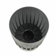 Кашпо LAMELA h35*d30*v12 Сірий (000006099)