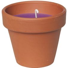 Свічка Candle pot Стандарт h10*11*0,6 фіолетовий (000001350)