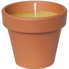 Свічка Candle pot Стандарт h10*11*0,6 жовтий (000001348)