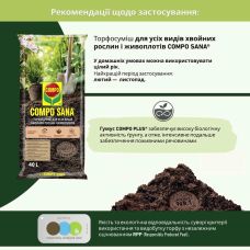 Торфосуміш для хвойних рослин Compo Sana 40 л
