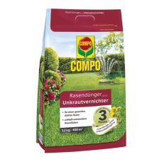 Удобрение для газона от сорняков Compo 12 кг