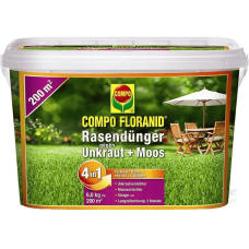 Compo Комплексне добриво Floranid проти моху та бур'янівб 4,5 кг