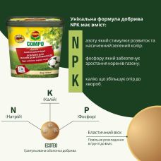 Удобрение для газона Compo 8 кг