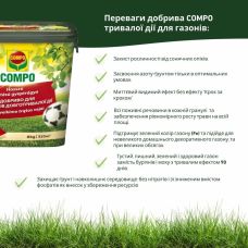 Удобрение для газона Compo 8 кг