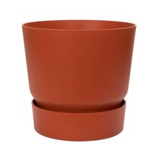 Вазон Elho greenville round (терракот)