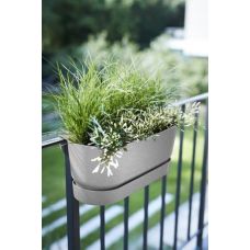 Вазон Elho greenville plant hanger long світлий граніт