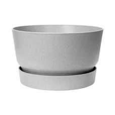Вазон Elho greenville bowl (светлый гранит)