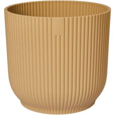 Вазон Elho vibes fold round 22*20см, желтый
