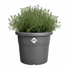 Вазон Elho Algarve Cilindro 25 см, антрацит