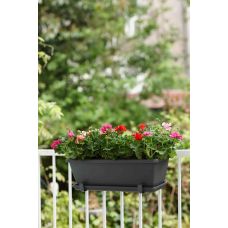 Поддон Elho barcelona trough saucer 70*3см, черный
