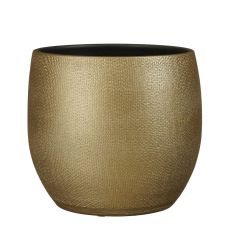 Кашпо Edelman Porto pot round 39x70 см золотий Кашпо Edelman Porto pot round 39x70 см золотий