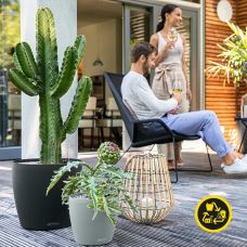 Вазон Lechuza CLASSICO Color ECO 60 сірий