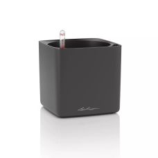Вазон Lechuza CUBE Premium 16, антрацитовый.