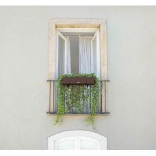 Горшок Lechuza Balconera Cottage 80, мокко