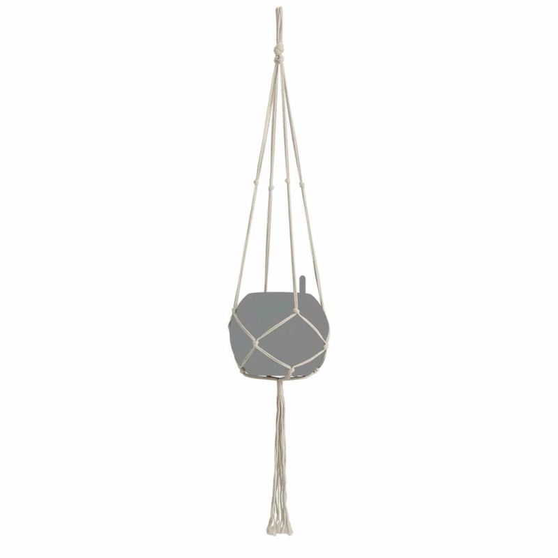 Підвіс Lechuza Macramé BOHO 120 см білий