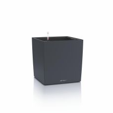 Вазон Lechuza CUBE Color 30, графитовый
