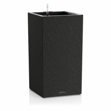 Вазон Lechuza CANTO stone 40 LED high, темно-сірий