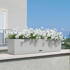 Вазон Lechuza BALCONERA Cottage 100, пісочно-коричневий