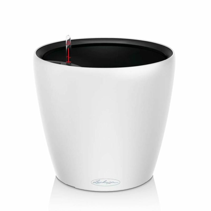 Вазон Lechuza CLASSICO Color LS 21, білий