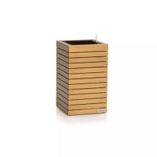 Горшок Lechuza Palo Natural Wood, высокий