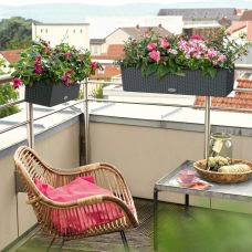 Горшок Lechuza BALCONERA Cottage 40, гранит