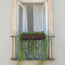 Вазон Lechuza BALCONERA Cottage 100, мокко