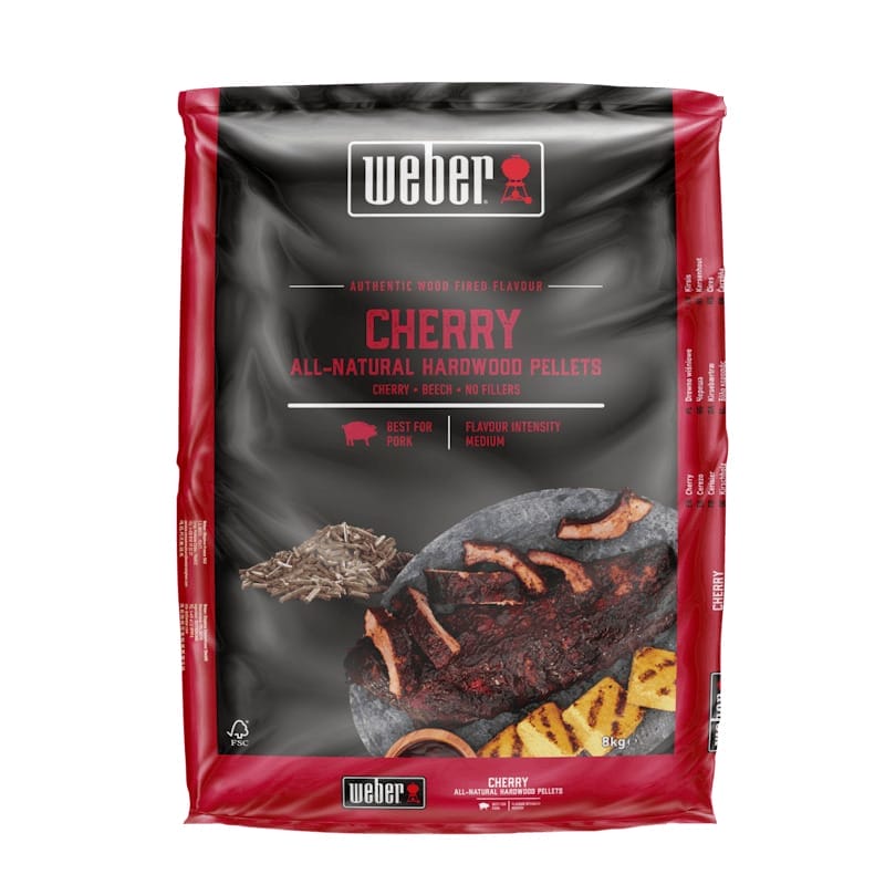 Деревянные пеллеты Weber вишня
