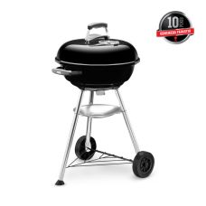 Вугільний гриль Weber Compact Kettle 47 см, чорний