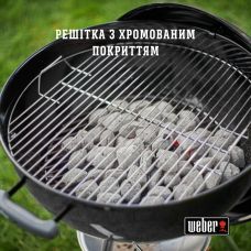Вугільний гриль Weber Compact Kettle 47 см, чорний