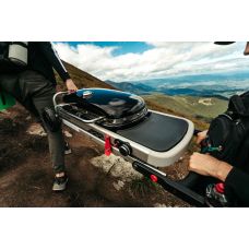 Газовий гриль Weber Traveler чорний
