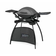 Електричний гриль Weber Q 2400 з підставкою, сірий Електричний гриль Weber Q 2400 з підставкою, сірий