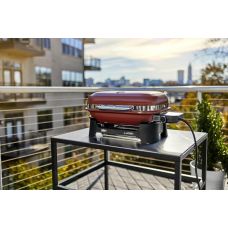 Гриль електричний Weber Lumin Compact, червоний