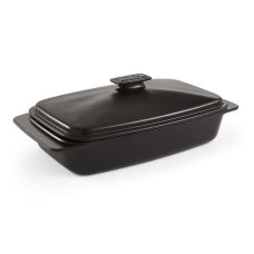 Керамічна форма Weber для готування з кришкою, прямокутна