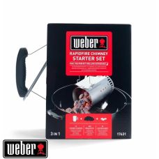 Набір для розпалювання гриля Weber (Стартер, Брикети 2 кг, кубики для розпалу 3 шт) Набір для розпалювання гриля Weber (Стартер, Брикети 2 кг, кубики для розпалу 3 шт)